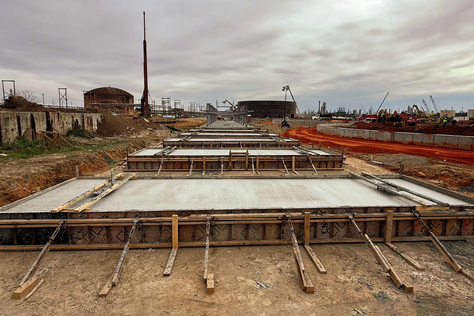 Civil construction and foundations